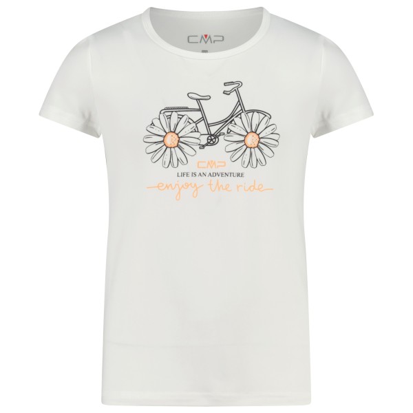 CMP - Girl's Stretch T-Shirt - T-Shirt Gr 104 weiß CMP - Girl's Stretch T-Shirt - T-Shirt Gr 104 weiß von CMP