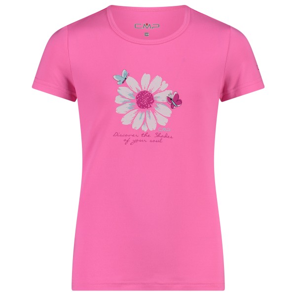 CMP - Girl's Stretch T-Shirt - T-Shirt Gr 116 rosa CMP - Girl's Stretch T-Shirt - T-Shirt Gr 116 rosa von CMP