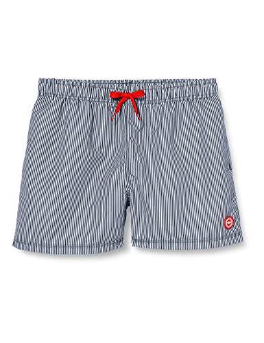 CMP - Herren-Badehose aus Mikrofaser, Marine-Weiß, 52 von CMP