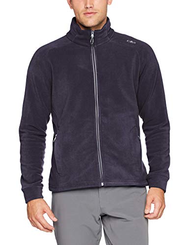 CMP Herren Fleece Jacke, Black Blue, 54 CMP Herren Fleece Jacke, Black Blue, 54 von CMP