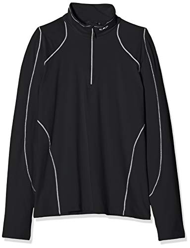 CMP Herren Fleece und Funktion Shirt, Nero-Bianco, 58 CMP Herren Fleece und Funktion Shirt, Nero-Bianco, 58 von CMP