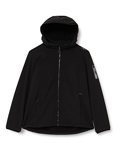 CMP - Herren-Softshelljacke mit abnehmbarer Kapuze, Schwarz, 48 CMP - Herren-Softshelljacke mit abnehmbarer Kapuze, Schwarz, 48 von CMP