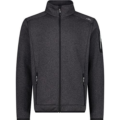 CMP - Knit-Tech-Fleecejacke für Herren, Schwarzer Gletscher, 56 CMP - Knit-Tech-Fleecejacke für Herren, Schwarzer Gletscher, 56 von CMP