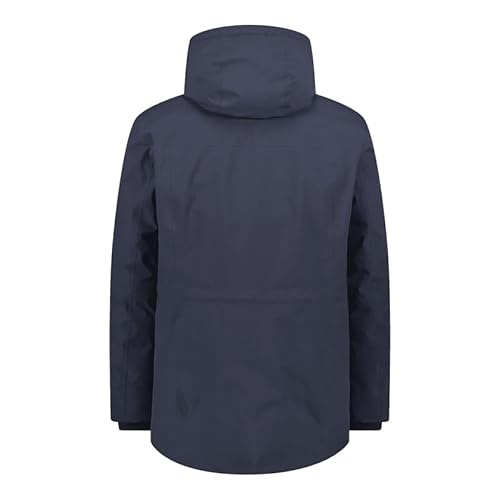 CMP, LONG JACKET FIX HOOD, 34K0157, Dark Blue, 46, Man CMP, LONG JACKET FIX HOOD, 34K0157, Dark Blue, 46, Man von CMP