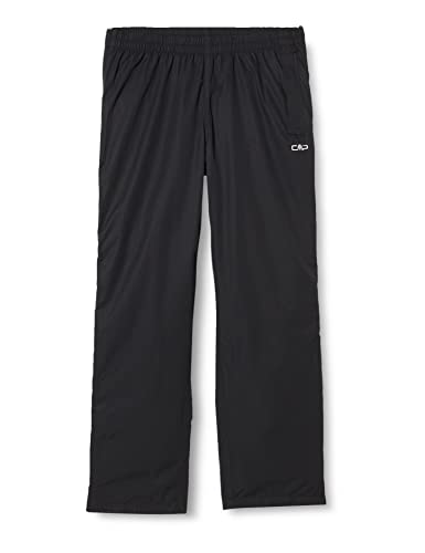 CMP - Ripstop-Herren-Regenhose mit seitlichem Reißverschluss, Schwarz, XXXL CMP - Ripstop-Herren-Regenhose mit seitlichem Reißverschluss, Schwarz, XXXL von CMP