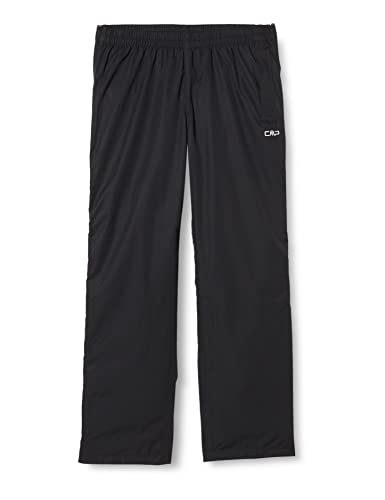 CMP - Herren-Regenhose mit seitlichem Reißverschluss, Schwarz, M CMP - Herren-Regenhose mit seitlichem Reißverschluss, Schwarz, M von CMP