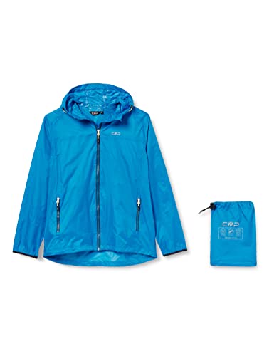 CMP - Herren-Regenjacke aus Ripstop-Polyester, Cyano, XXL CMP - Herren-Regenjacke aus Ripstop-Polyester, Cyano, XXL von CMP