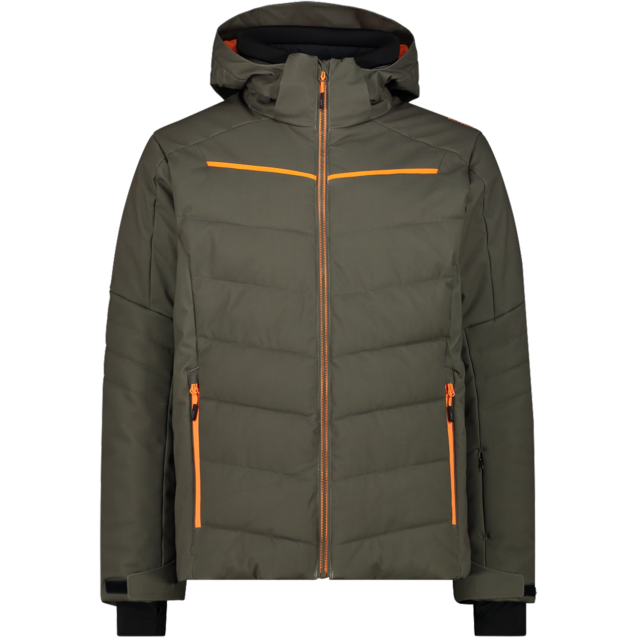 CMP Herren Skijacke FEEL WARM ZIP HOOD olive CMP Herren Skijacke FEEL WARM ZIP HOOD olive von CMP