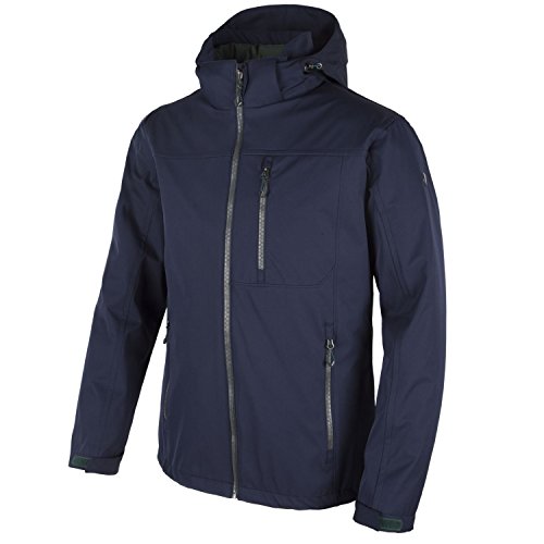 CMP Herren Softshell Doppeljacke Jacke, B.Blue/Leaf, 54 CMP Herren Softshell Doppeljacke Jacke, B.Blue/Leaf, 54 von CMP
