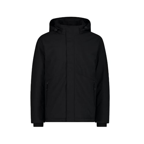 CMP - Herren Softshell Jacke mit abnehmbarer Kapuze, schwarz, 50 CMP - Herren Softshell Jacke mit abnehmbarer Kapuze, schwarz, 50 von CMP