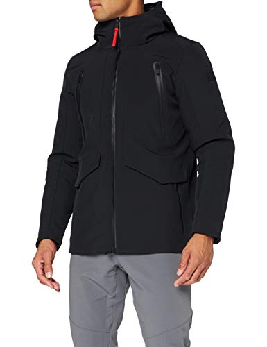 CMP - Herren-Softshelljacke mit fester Kapuze, Schwarz, 58 CMP - Herren-Softshelljacke mit fester Kapuze, Schwarz, 58 von CMP
