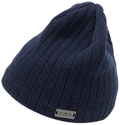 CMP - Rippstrickmütze für Herren, Schwarz Blau, U CMP - Rippstrickmütze für Herren, Schwarz Blau, U von CMP