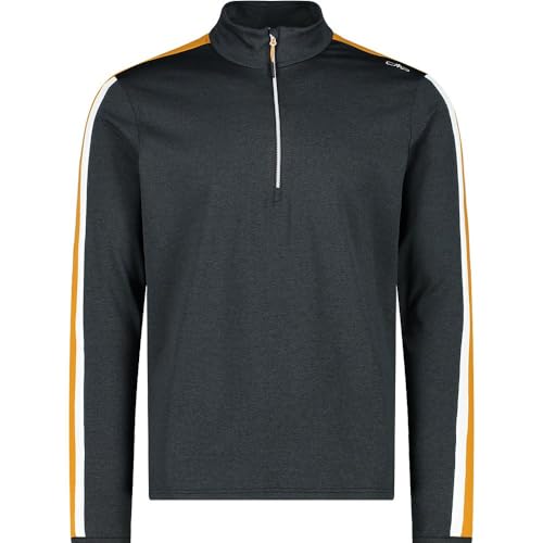 CMP - Herren-Sweatshirt, Schwarzer Mel.-Kürbis, 48 CMP - Herren-Sweatshirt, Schwarzer Mel.-Kürbis, 48 von CMP