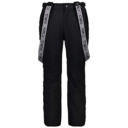 CMP - Bequeme, lange Stretch-Ski-Latzhose für Herren, Schwarz, C94 CMP - Bequeme, lange Stretch-Ski-Latzhose für Herren, Schwarz, C94 von CMP