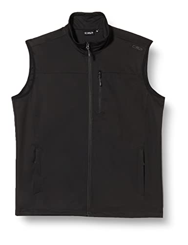 CMP - Leichte Herren-Softshellweste, Schwarz, 56 CMP - Leichte Herren-Softshellweste, Schwarz, 56 von CMP