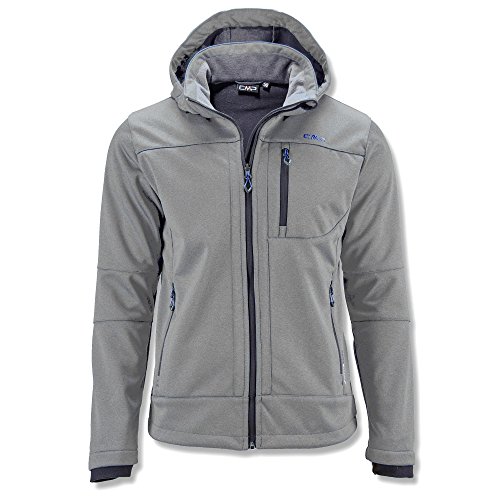 CMP Herren Zip Kapuzenjacke, Argento Mel.-Royal, 58 CMP Herren Zip Kapuzenjacke, Argento Mel.-Royal, 58 von CMP