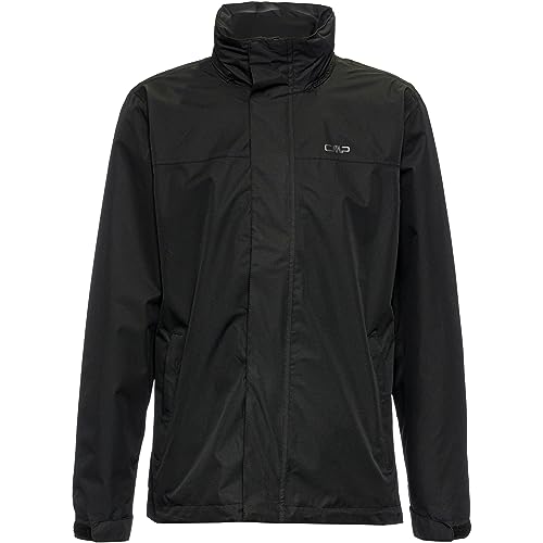 CMP - Herrenjacke mit Kapuze und Druckknöpfen, Schwarz, 52 CMP - Herrenjacke mit Kapuze und Druckknöpfen, Schwarz, 52 von CMP