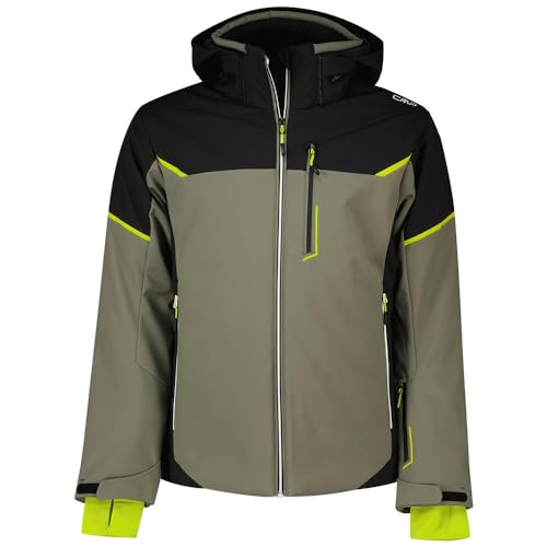 CMP - Herrenjacke mit Kapuze und Reißverschluss, Khaki, 54 CMP - Herrenjacke mit Kapuze und Reißverschluss, Khaki, 54 von CMP