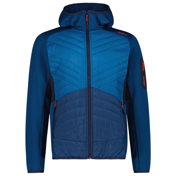 CMP - Hybrid Jacket Fix Hood - Kunstfaserjacke Gr 48 blau CMP - Hybrid Jacket Fix Hood - Kunstfaserjacke Gr 48 blau von CMP
