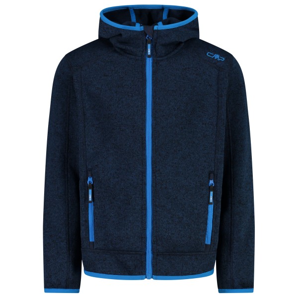 CMP - Jacket Jacquard Knitted 3H60747N - Fleecejacke Gr 50 blau von CMP