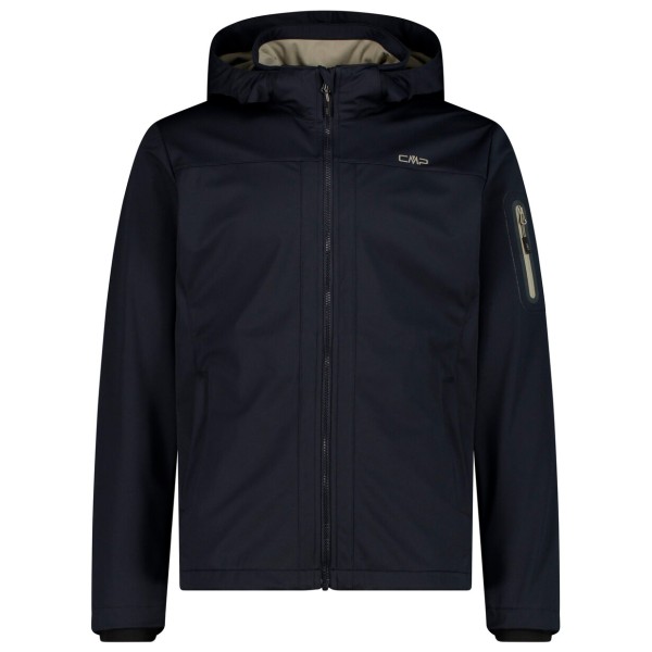 CMP - Jacket Zip Hood Light Melange - Softshelljacke Gr 54 blau/schwarz CMP - Jacket Zip Hood Light Melange - Softshelljacke Gr 54 blau/schwarz von CMP