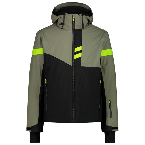 CMP - Jacket Zip Hood Twill - Skijacke Gr 56 schwarz/oliv CMP - Jacket Zip Hood Twill - Skijacke Gr 56 schwarz/oliv von CMP