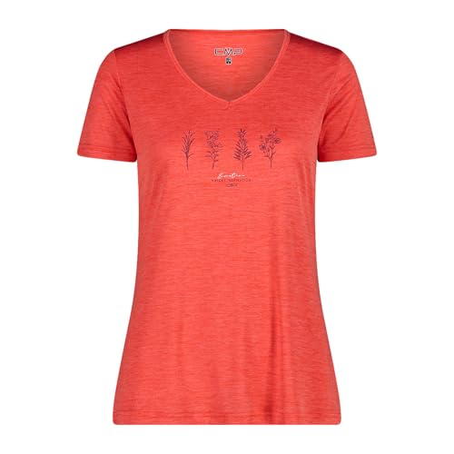 CMP - Jersey-T-Shirt Melange für Damen, Bitter Mel., 40, Bitter Mel., 34 CMP - Jersey-T-Shirt Melange für Damen, Bitter Mel., 40, Bitter Mel., 34 von CMP