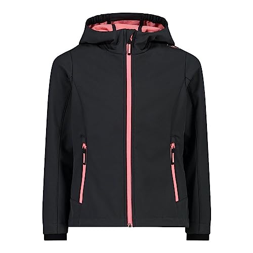 CMP - Kid G-Jacke mit fester Kapuze, Anthrazit-Pfirsich, 116 CMP - Kid G-Jacke mit fester Kapuze, Anthrazit-Pfirsich, 116 von CMP