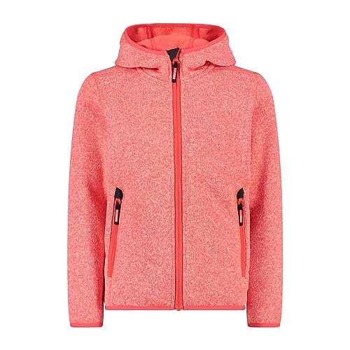 CMP - Kid G-Jacke mit fester Kapuze, Rotes Fluo-Anthrazit, 176 CMP - Kid G-Jacke mit fester Kapuze, Rotes Fluo-Anthrazit, 176 von CMP