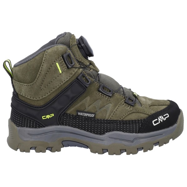 CMP - Kid's Kiruna Mid Fitgo Trekking Shoes WP - Wanderschuhe Gr 28 oliv von CMP