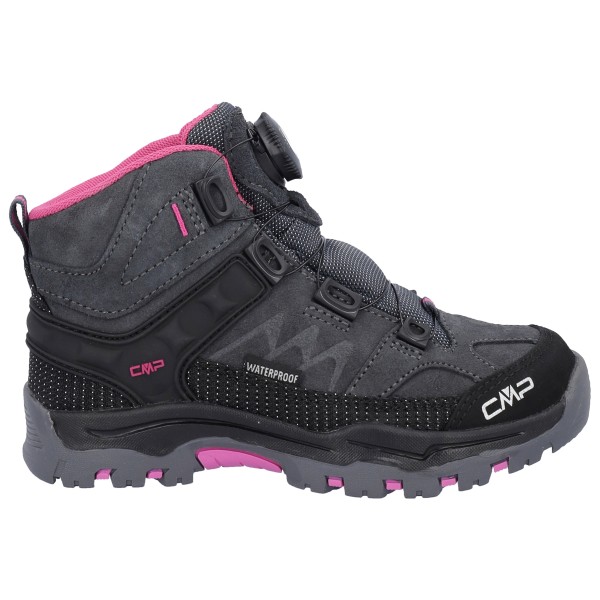 CMP - Kid's Kiruna Mid Fitgo Trekking Shoes WP - Wanderschuhe Gr 28 schwarz von CMP