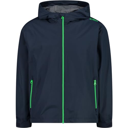 CMP Jungen Regenjacke Aus Reißfestem Polyester Kinder Regen-Kapuzenjacke Für, Schwarz Blau, 116 EU CMP Jungen Regenjacke Aus Reißfestem Polyester Kinder Regen-Kapuzenjacke Für, Schwarz Blau, 116 EU von CMP