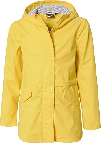 CMP - Kinder-Regenjacke mit fester Kapuze, Gelb, 128 CMP - Kinder-Regenjacke mit fester Kapuze, Gelb, 128 von CMP