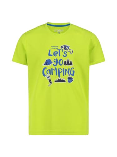 CMP - Kinder T-Shirt, Lime, 128, lindgrün, 128 cm von CMP