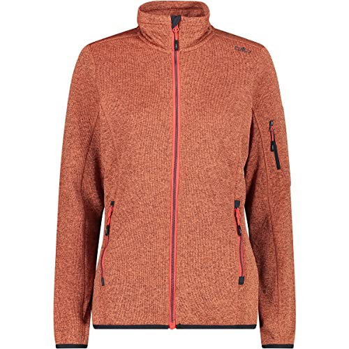 CMP - Knit-Tech-Jacke für Damen, Campari-Feuerzeug, D38 CMP - Knit-Tech-Jacke für Damen, Campari-Feuerzeug, D38 von CMP