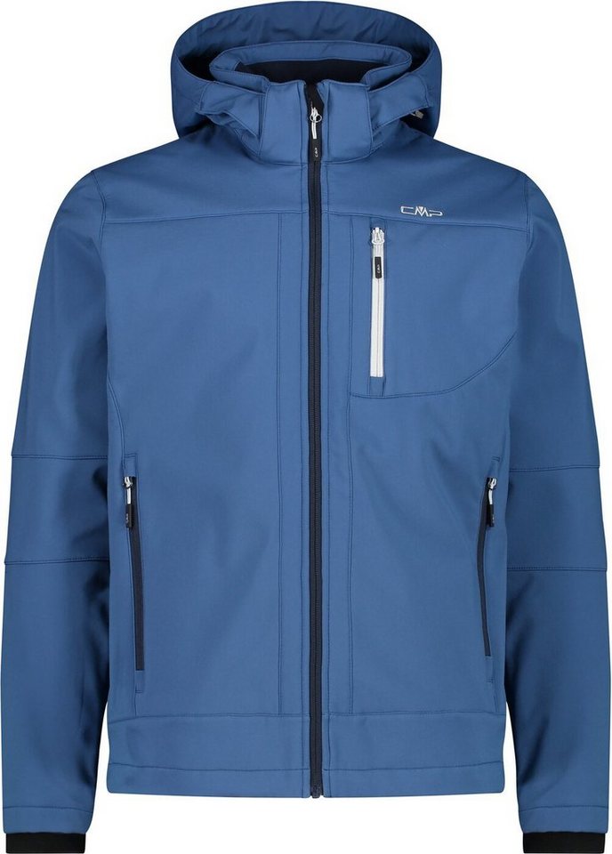 CMP Laufhose MAN JACKET ZIP HOOD DUSTY BLUE von CMP