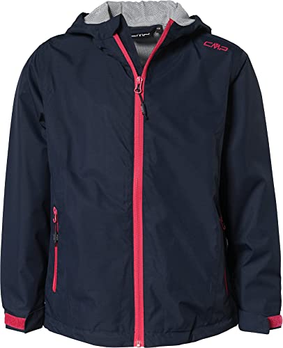 CMP Mädchen Aus Reißfestem Polyester Für Kinder Regenjacke, Schwarz Blau, 176 EU CMP Mädchen Aus Reißfestem Polyester Für Kinder Regenjacke, Schwarz Blau, 176 EU von CMP