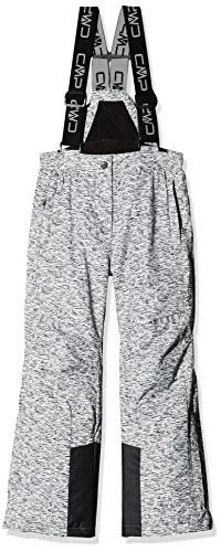 CMP Mädchen Wattierte 5000 Skihose, Argento Melange, 104 CMP Mädchen Wattierte 5000 Skihose, Argento Melange, 104 von CMP