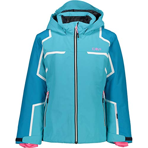 CMP - Ripstop-Skijacke für Kinder mit fester Kapuze, Türkis, 98 CMP - Ripstop-Skijacke für Kinder mit fester Kapuze, Türkis, 98 von CMP