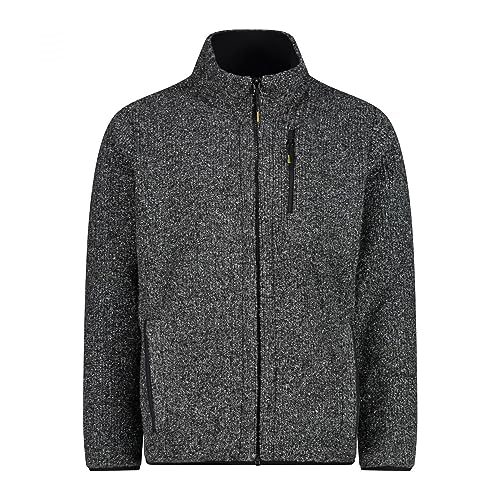 CMP - Knit-Tech-Jacke für Herren, Schwarze Mel., 56 CMP - Knit-Tech-Jacke für Herren, Schwarze Mel., 56 von CMP