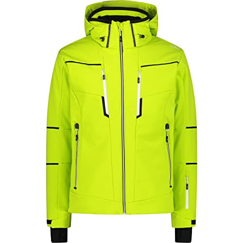 CMP - Herren-Softshell-Skijacke mit abnehmbarer Kapuze, Säure, 56 CMP - Herren-Softshell-Skijacke mit abnehmbarer Kapuze, Säure, 56 von CMP