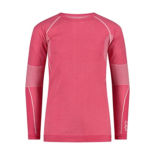 CMP - Nahtloses Sweatshirt für Kinder, Fuchsia Mel., 6/8A von CMP