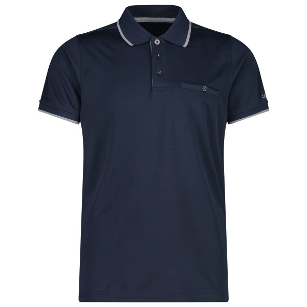 CMP - Polo Polyester - Polo-Shirt Gr 48 blau von CMP