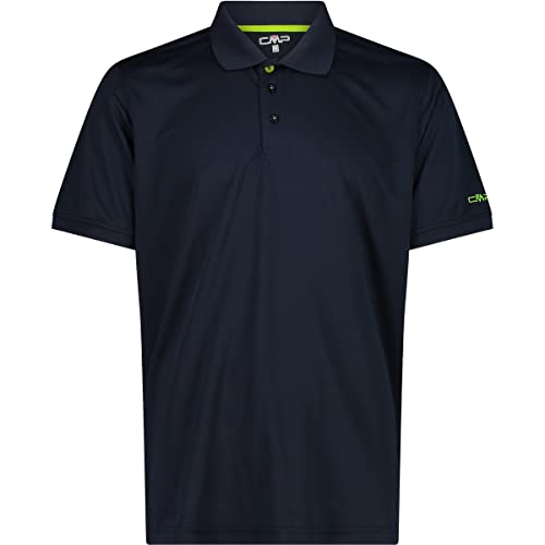 CMP - Poloshirt für Herren, B. Blau-Limettengrün, 54 CMP - Poloshirt für Herren, B. Blau-Limettengrün, 54 von CMP