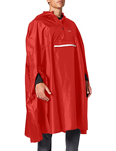 CMP - Unisex-Regenponcho für Erwachsene mit fester Kapuze, Ferrari, M CMP - Unisex-Regenponcho für Erwachsene mit fester Kapuze, Ferrari, M von CMP