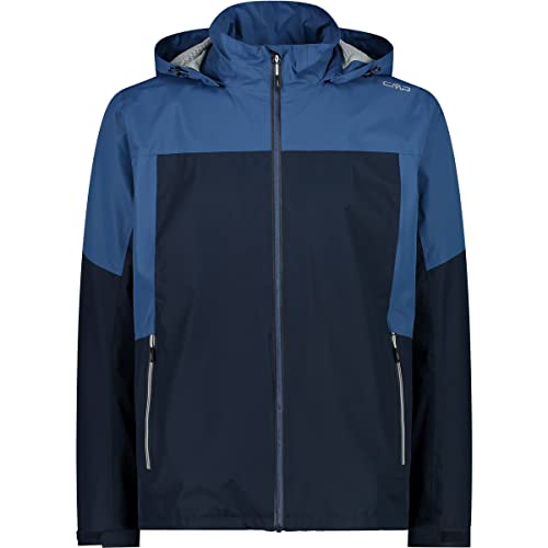 CMP - Reißfeste Herrenjacke mit abnehmbarer Kapuze, Schwarz Blau, 58 CMP - Reißfeste Herrenjacke mit abnehmbarer Kapuze, Schwarz Blau, 58 von CMP