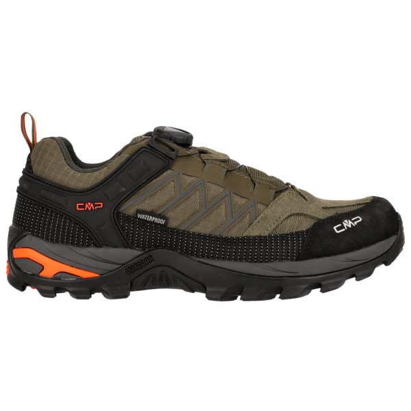 CMP - Rigel Low Fitgo Trekking Shoes WP - Multisportschuhe Gr 42 schwarz von CMP