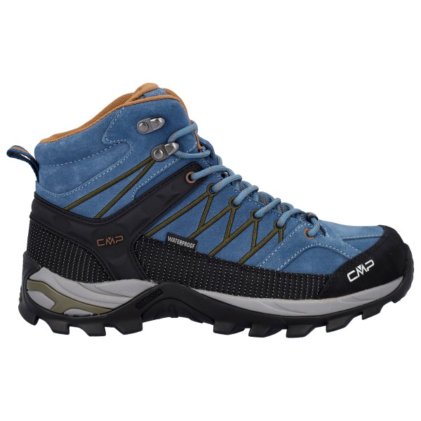 CMP - Rigel Mid Trekking Shoes Waterproof - Wanderschuhe Gr 47 blau/schwarz von CMP