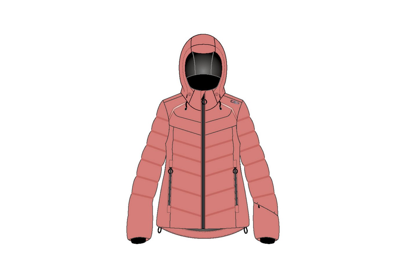 CMP Skijacke CMP Damen Skijacke Woman Fix Hood Jacket 33W0376 CMP Skijacke CMP Damen Skijacke Woman Fix Hood Jacket 33W0376 von CMP
