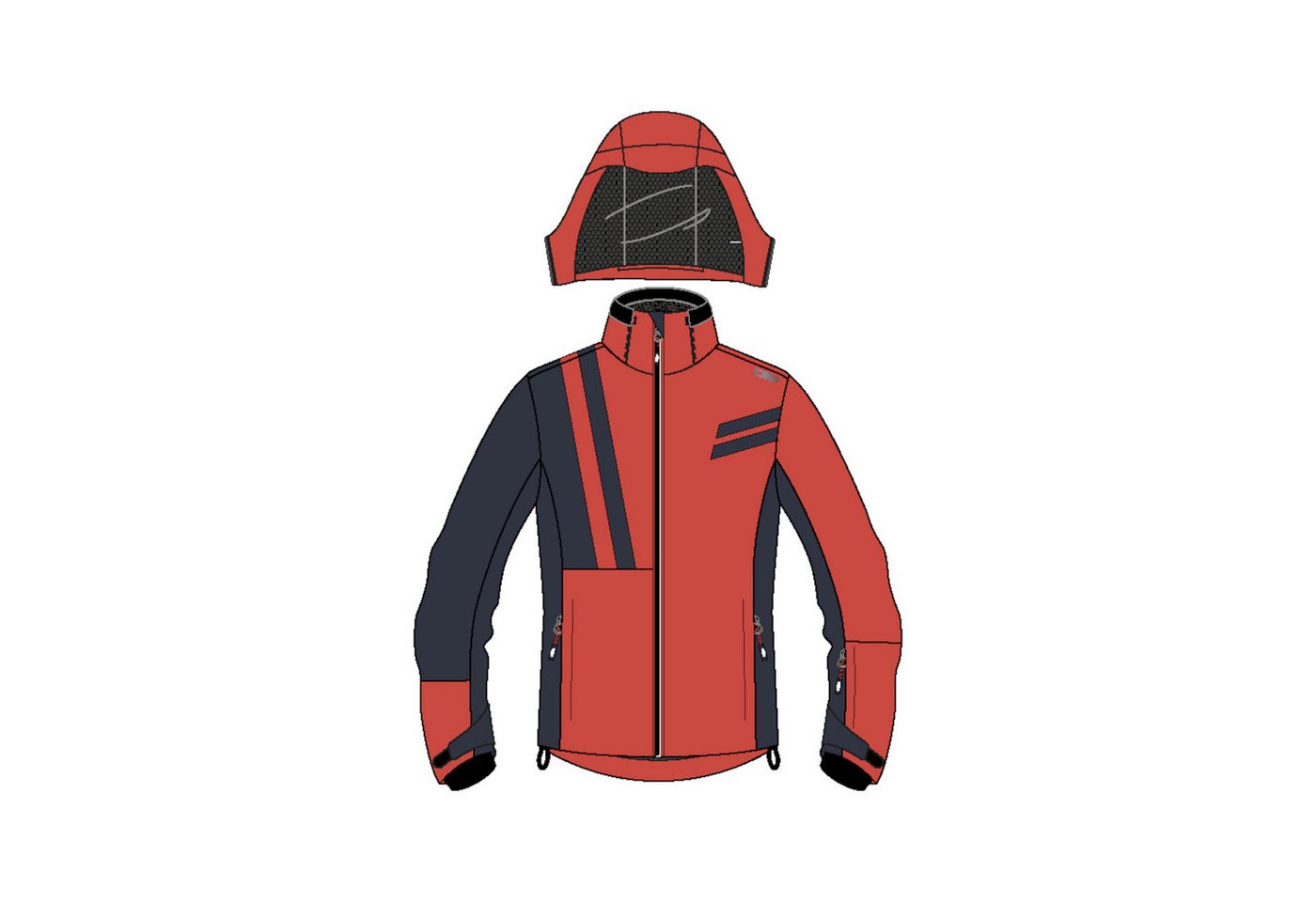 CMP Skijacke CMP Herren Skijacke MAN JACKET ZIP HOOD 33W0757 CMP Skijacke CMP Herren Skijacke MAN JACKET ZIP HOOD 33W0757 von CMP